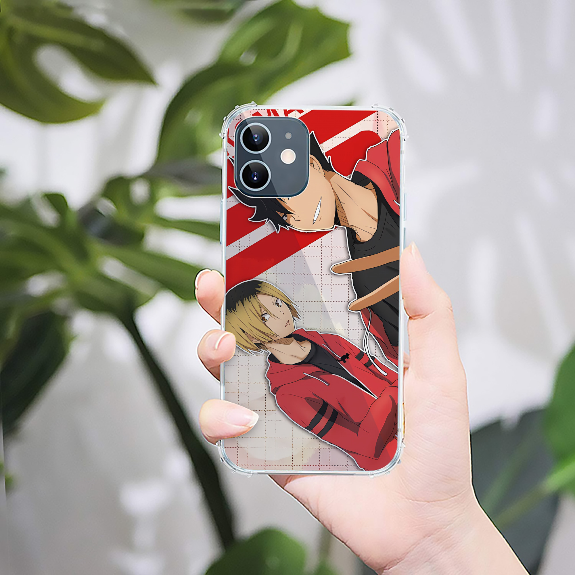 （画像用） ハイキュー!! Haikyu!! 【iPhone 12シリーズ対応】透明スマホケース（クリアソフトケース）